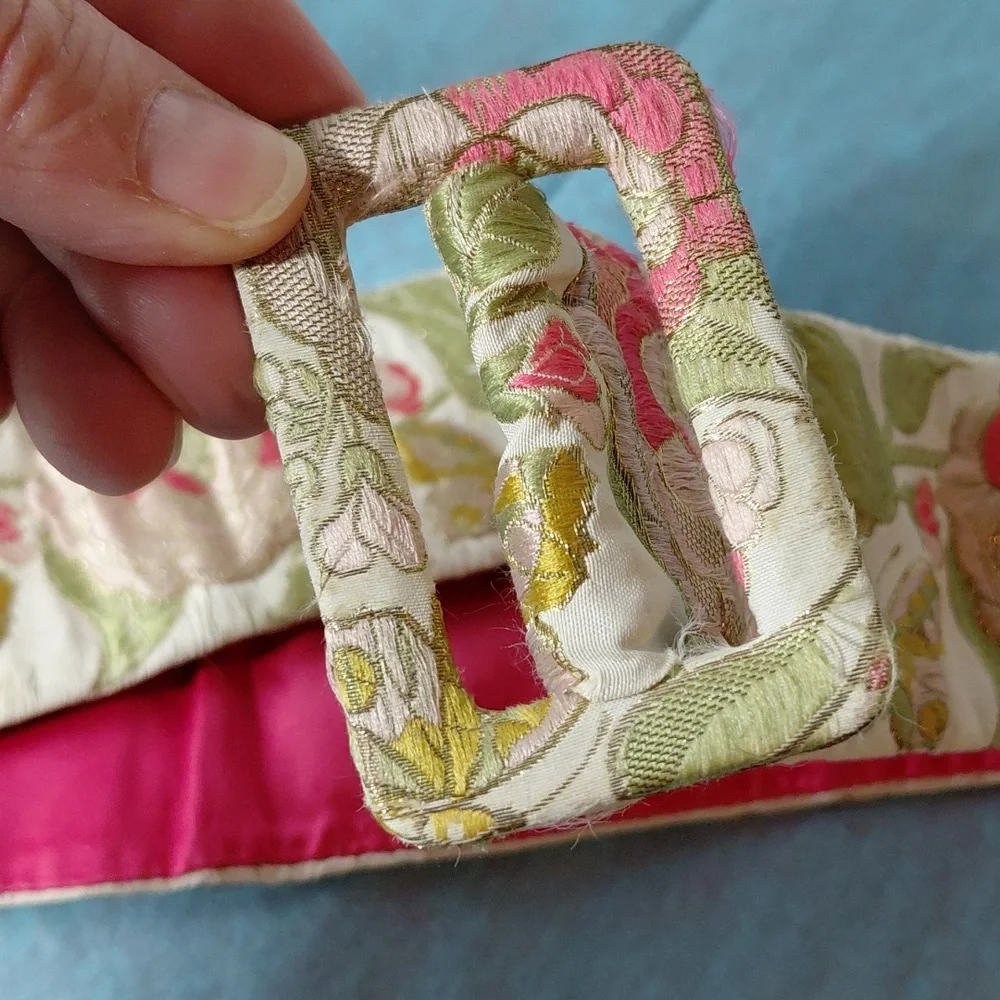 Vintage Silk Fabric Belt